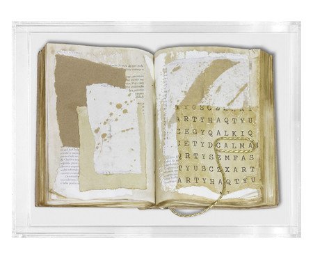 Caixa Decorativa Livro Calma | Westwing