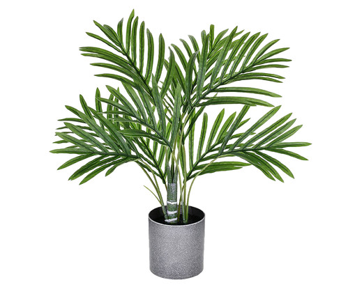 Planta Permanente com Vaso Palmeira Areca Verde, Colorido | WestwingNow