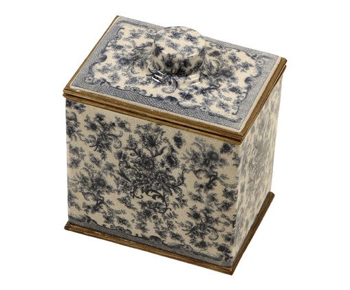 Caixa em Porcelana Bagan, Colorido | WestwingNow