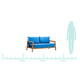 Sofá em Corda Pleno - Azul, Azul | WestwingNow