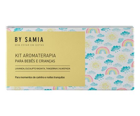 Kit Aromaterapia Bebê e Criança - 22X8,5X3,5cm
