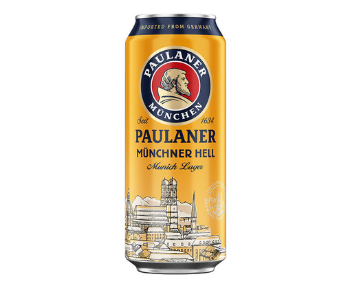 Cerveja Paulaner Münchner Hell - 500ml, Colorido | WestwingNow