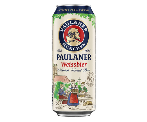 Cerveja Paulaner Weissbier - 500ml, Colorido | WestwingNow