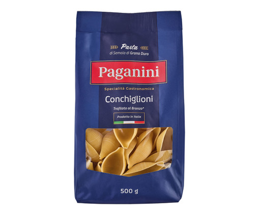 Macarrão Italiano Conchiglione Paganini - 500G, Colorido | WestwingNow