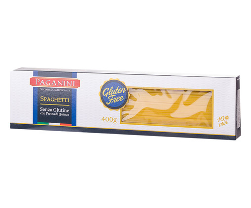 Macarrão Italiano Spag hetti sem Glúten Paganini - 400g, Colorido | WestwingNow