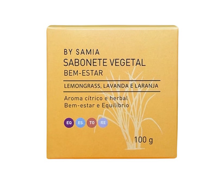 Sabonete em Barra Vegetal Bem-Estar - 100G