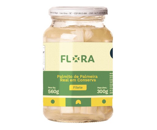 Palmito Filete Flora - 300G, Colorido | WestwingNow