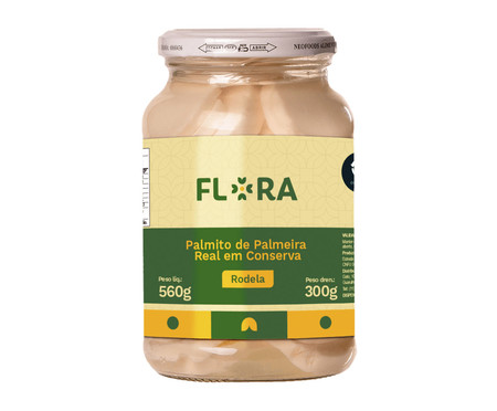 Palmito Rodela Flora - 300G