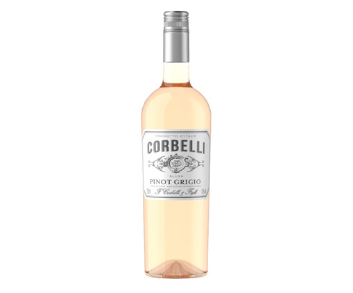 Vinho Rosé Italiano Corbelli Blush Pinot Grigio - 750ml, Colorido | WestwingNow