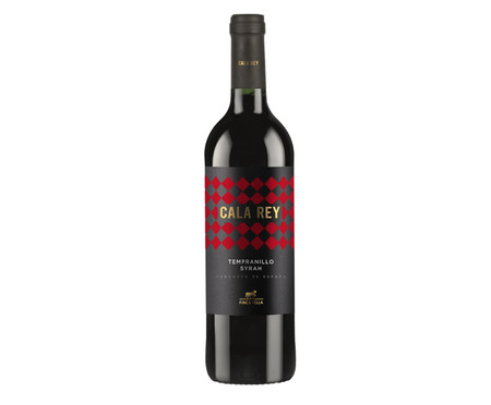 Vinho Fino Meio Seco Tinto Espanhol Finca Fella Cala Rey - 750ml