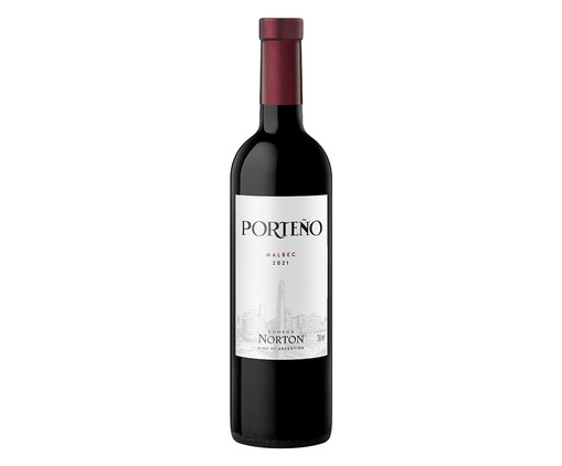 Vinho Tinto Argentino Norton Porteño Malbec - 750ml, Colorido | WestwingNow