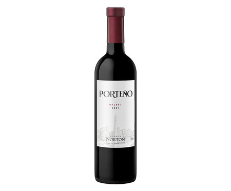 Vinho Tinto Argentino Norton Porteño Malbec - 750ml