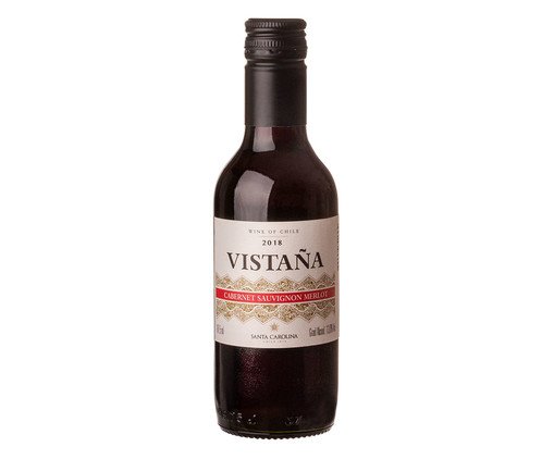 Vinho Tinto Chileno Santa Carolina Vistaña Cabernet Sauvignon Merlot - 187ml, Colorido | WestwingNow