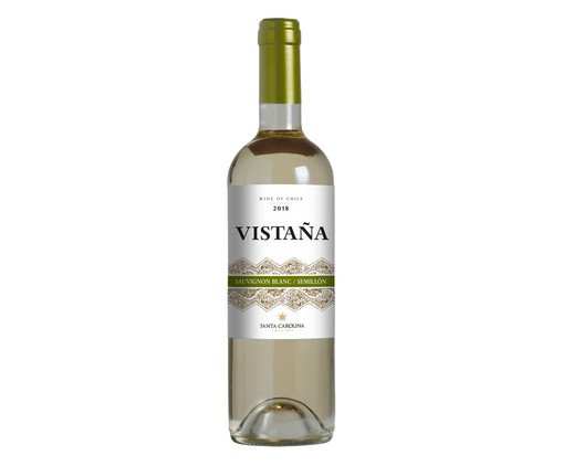 Vinho Branco Chileno Santa Carolina Vistaña Sauvignon Blanc Semillón - 750ml, Colorido | WestwingNow