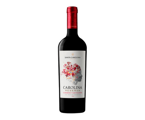 Vinho Tinto Chileno Carolina Reserva Cabernet Sauvignon - 750ml, Colorido | WestwingNow