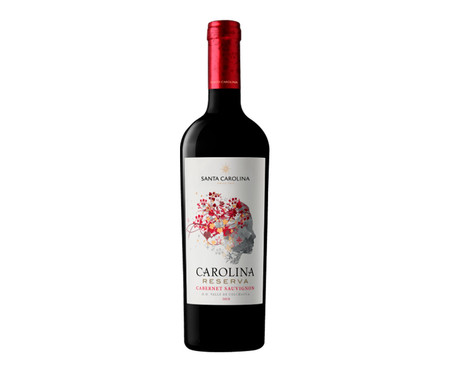 Vinho Tinto Chileno Carolina Reserva Cabernet Sauvignon - 750ml