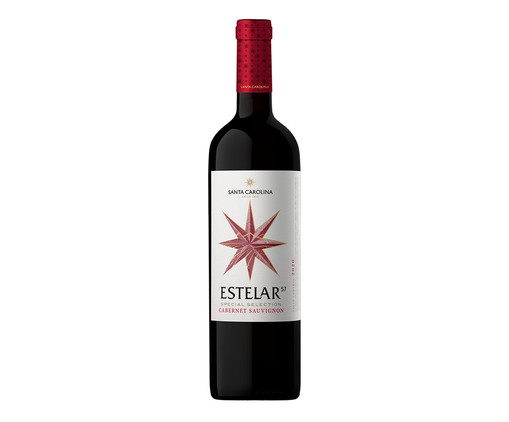 Vinho Tinto Chileno Santa Carolina Estelar 57 - 750ml, Colorido | WestwingNow