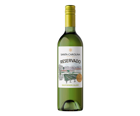 Vinho Branco Chileno Santa Carolina Reservado Sauvignon Blanc - 750ml