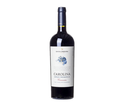 Vinho Tinto Chileno Carolina Gran Reserva Carmenère - 750ml, Colorido | WestwingNow