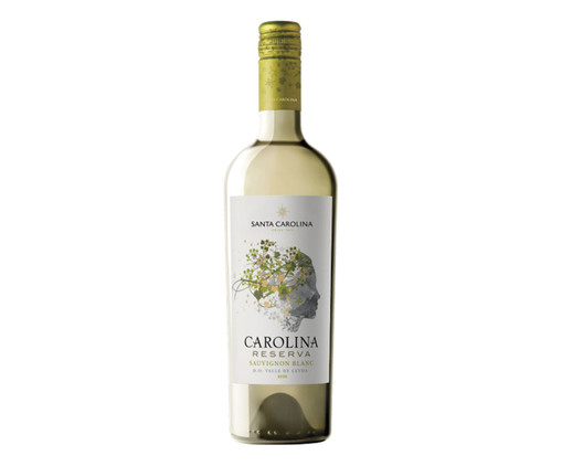 Vinho Branco Chileno Carolina Reserva Sauvignon Blanc - 750ml, Colorido | WestwingNow