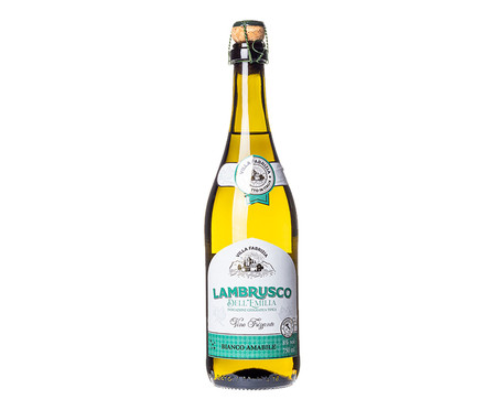 Vinho Branco Italiano Villa Fabrizia Lambrusco Amabile - 750ml