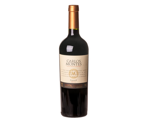 Vinho Tinto Uruguaio Montes Toscanini Carlos Montes Tannat Crianza - 750ml, Colorido | WestwingNow