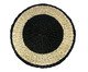Sousplat Palha Natural e Preto, multicolor | WestwingNow