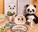 Conjunto Refeição Infantil Bebê Panda, Colorido | WestwingNow
