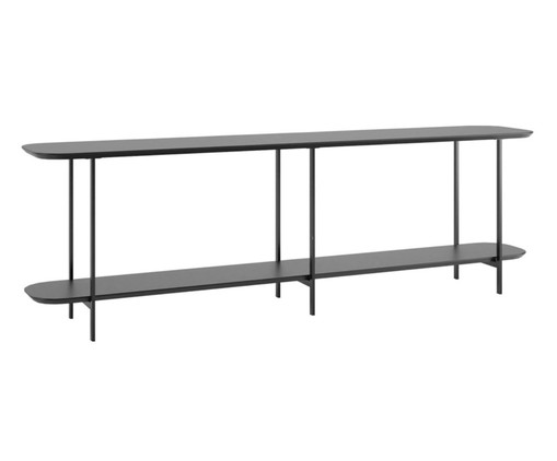 Aparador Table Iron - Preto, Preto | WestwingNow