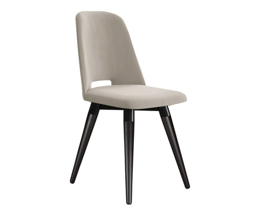 Cadeira Selina Giratória - Fendi e Preto, Fendi e Preto | WestwingNow
