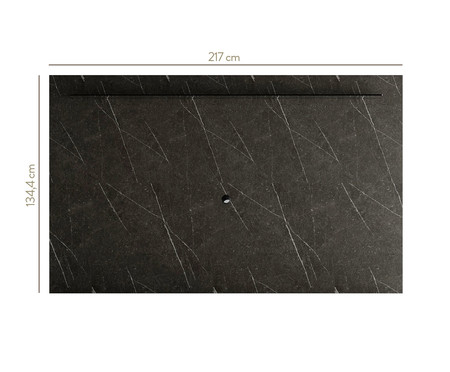 Painel Geo Marble - Preto | WestwingNow