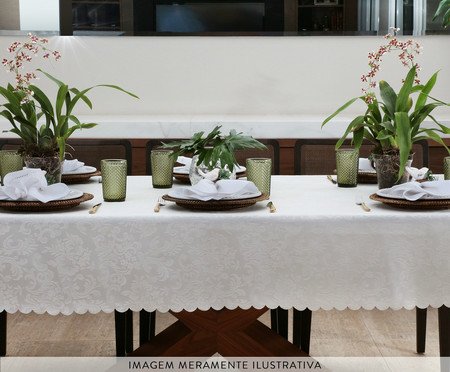 Toalha de Mesa Romana Natural | Westwing