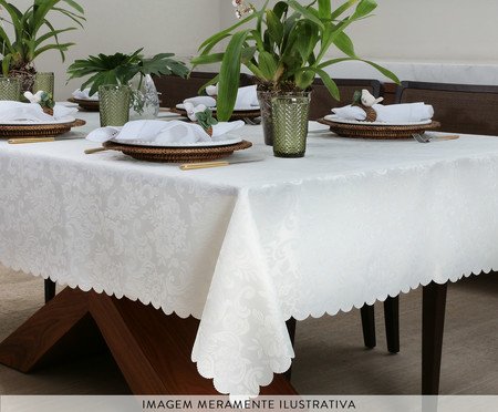 Toalha de Mesa Romana Natural | Westwing