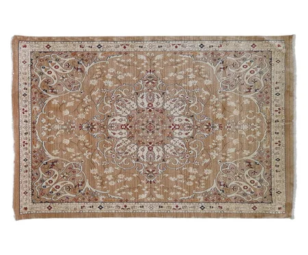 Tapete Turco Isparta Arifiye Bege e Marfim