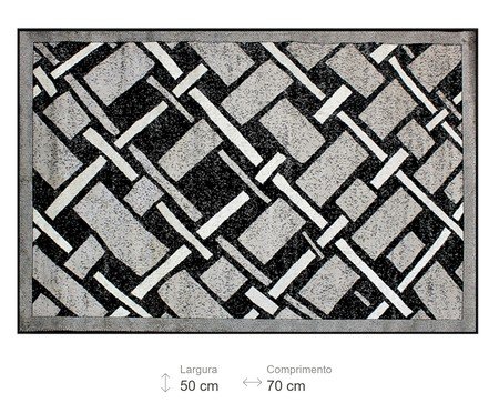 Tapete Belga Star Jessie Preto | Westwing