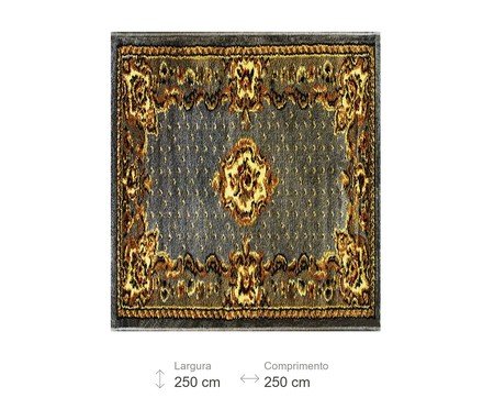 Tapete Turco Royalt Cinza | Westwing