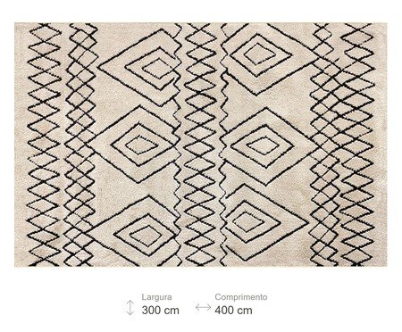 Tapete Gravyte Cream | Westwing