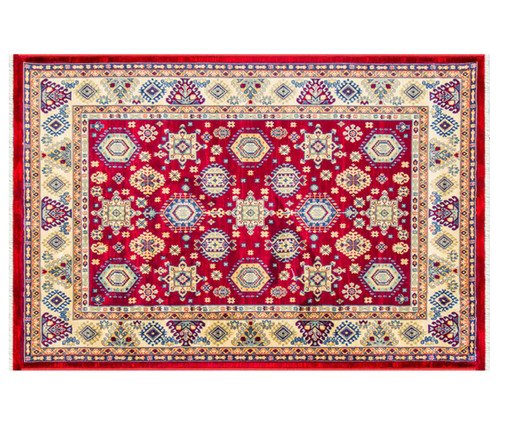Tapete Kasakh Claret Red, Colorido | WestwingNow