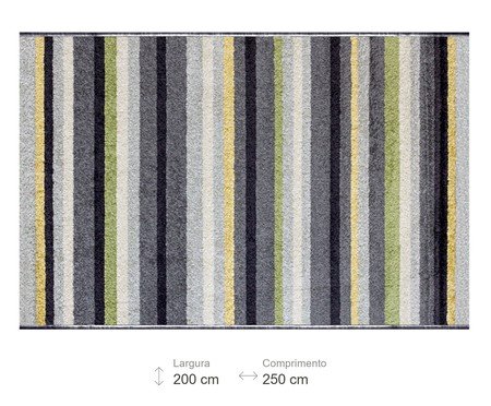 Tapete Broadway Dark Gray Yellow | Westwing