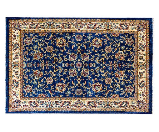 Tapete Kasakh Navy Bege, Bege | WestwingNow