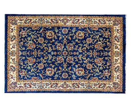 Tapete Kasakh Navy Bege | Westwing