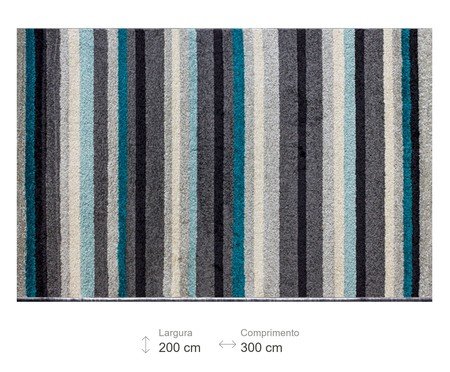 Tapete Broadway Dark Gray Blue | Westwing