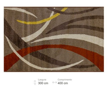 Tapete Broadway Beige e Terra | Westwing