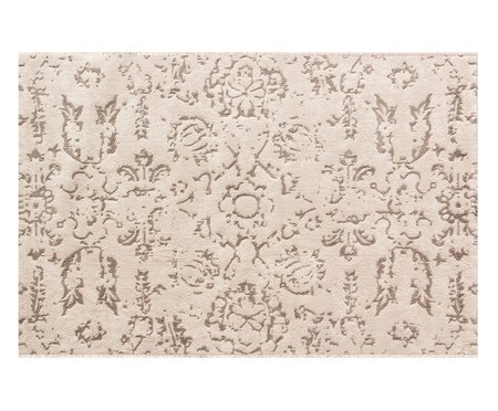 Tapete Turco Vega Ivory Cinza e Cru | Westwing