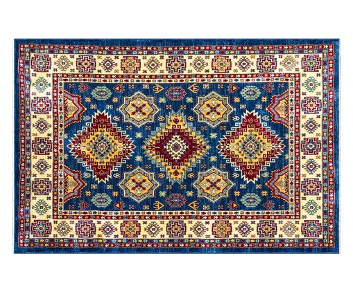 Tapete Turco Kasakh Mira Azul, Azul | WestwingNow
