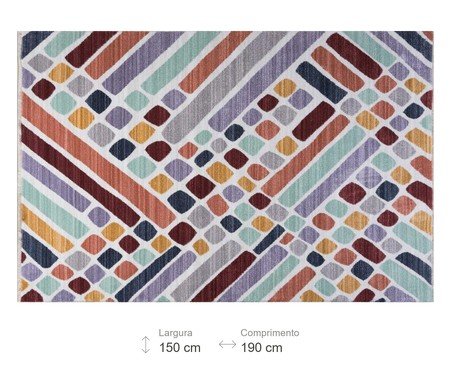 Tapete Turco Debrum Manhattan Lilás | Westwing