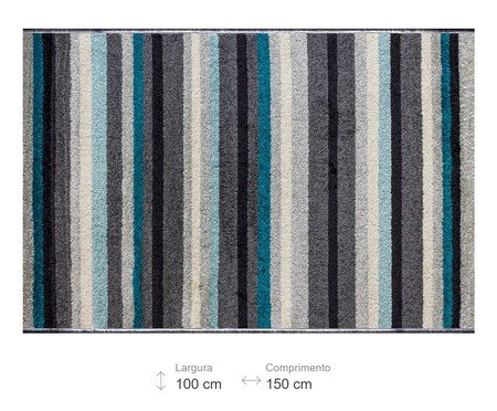 Tapete Turco Broadway Bali Azul | Westwing