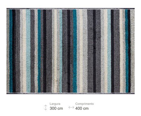 Tapete Turco Broadway Bali Azul | Westwing