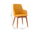 Cadeira de Madeira com Braço Dora - Amarelo Queimado, Amarelo | WestwingNow