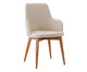 Cadeira de Madeira com Braço Suri - Creme, Bege | WestwingNow